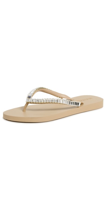 Mystique Flip Flops Nude/Clear