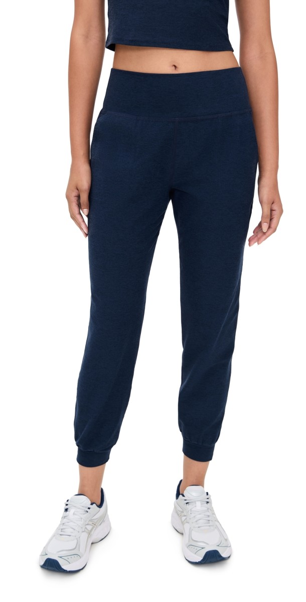 Beyond Yoga Spacedye Midi Joggers Nocturnal Navy