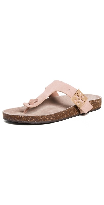 Tory Burch Mellow Thong Sandals Malva/Avola