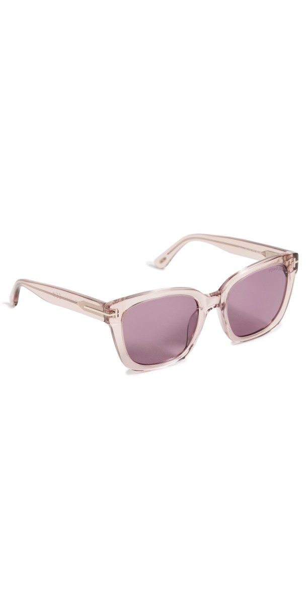 Tom Ford Haylay Sunglasses Powder Rose/Antique Ros
