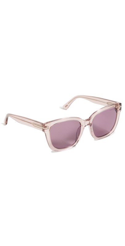 Tom Ford Haylay Sunglasses Powder Rose/Antique Ros