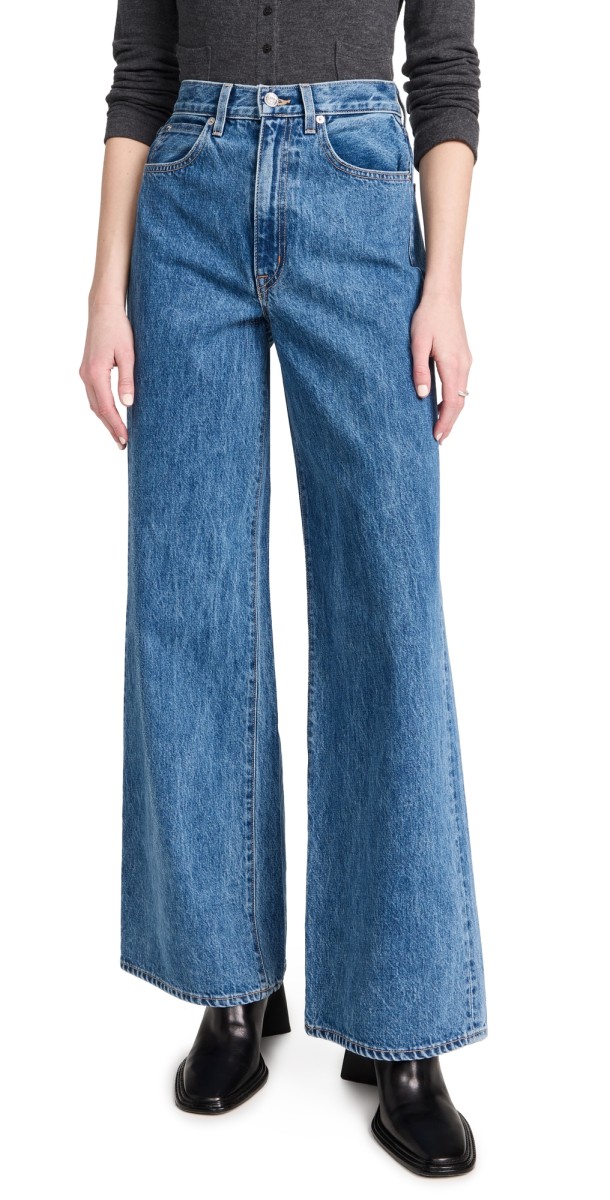 SLVRLAKE Eva Wide Leg Jeans Sweet Memory