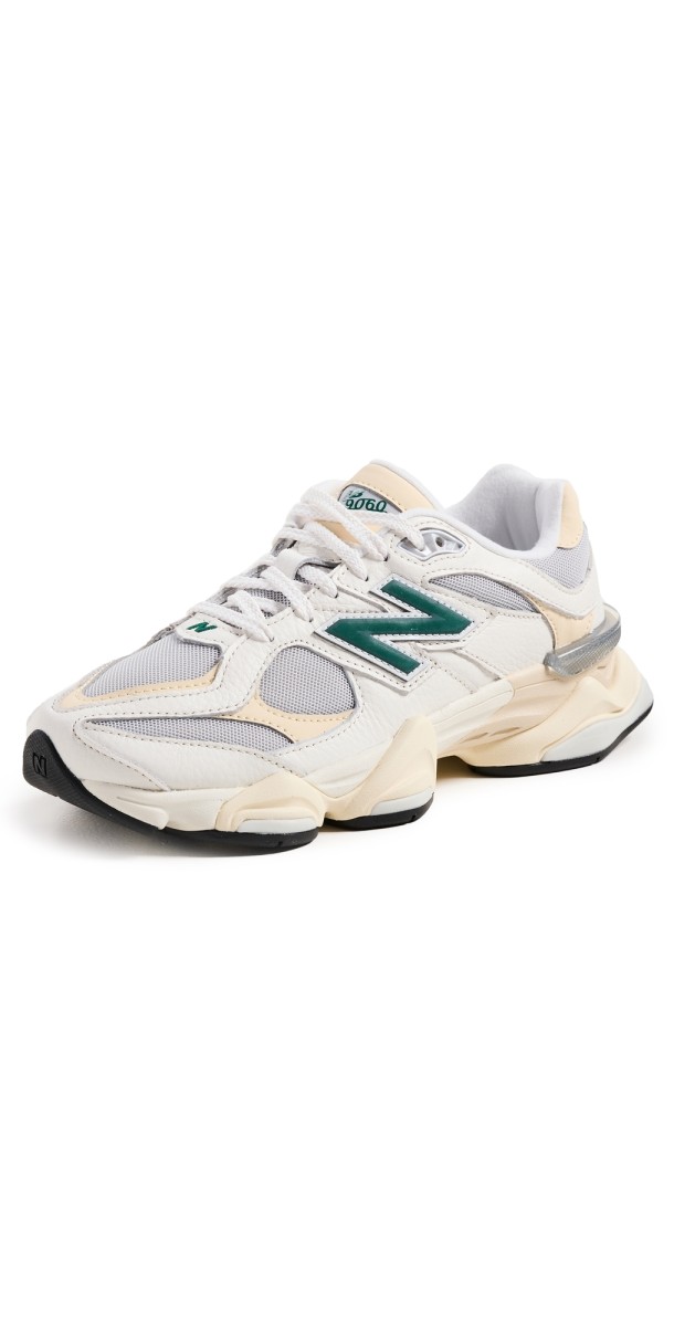 New Balance 9060 Unisex Sneakers White/Green