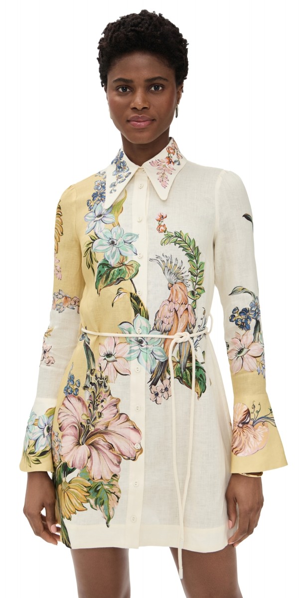 ALÉMAIS Oleander Mini Dress Multi