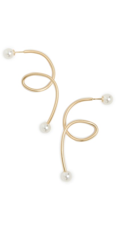 Cult Gaia Tazia Earrings Pearl