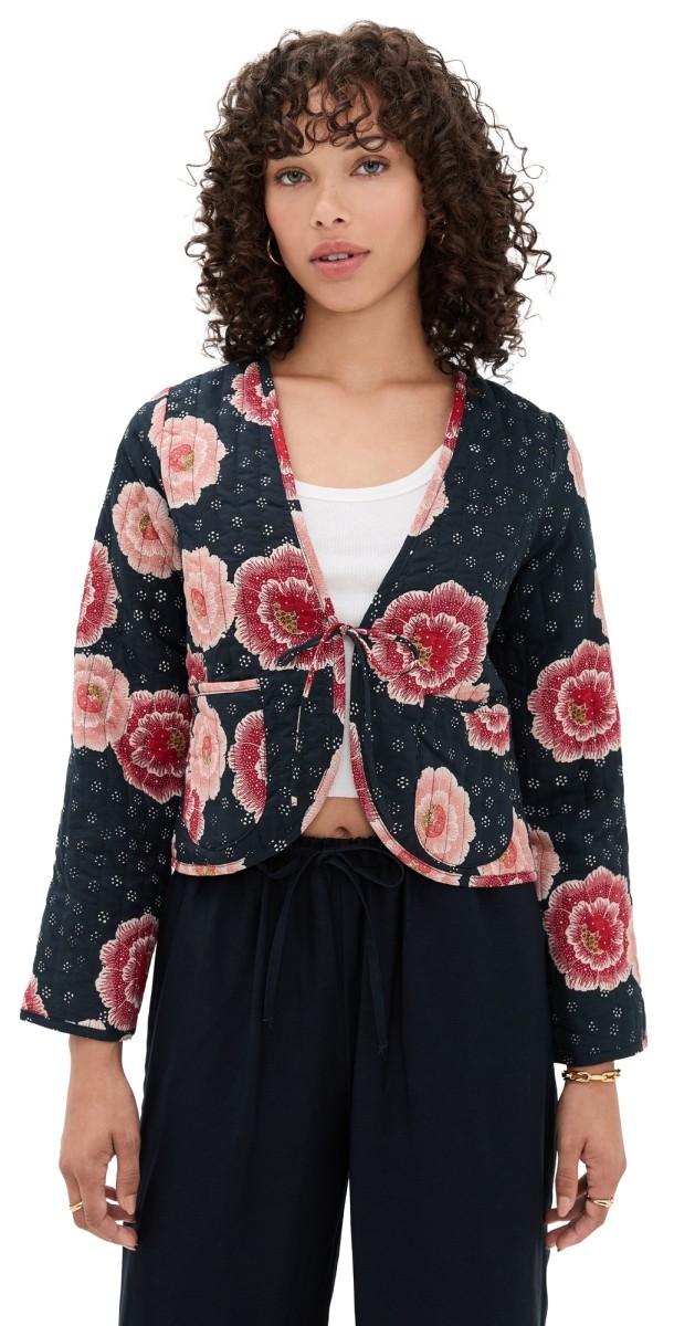Natalie Martin Collection Saskia Jacket Poppy Combo