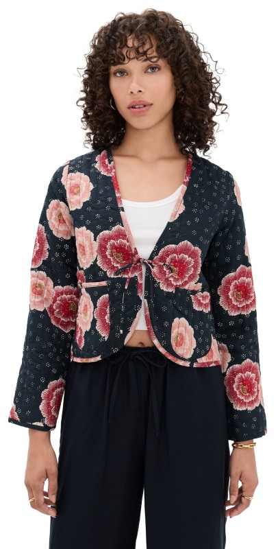 Natalie Martin Collection Saskia Jacket Poppy Combo