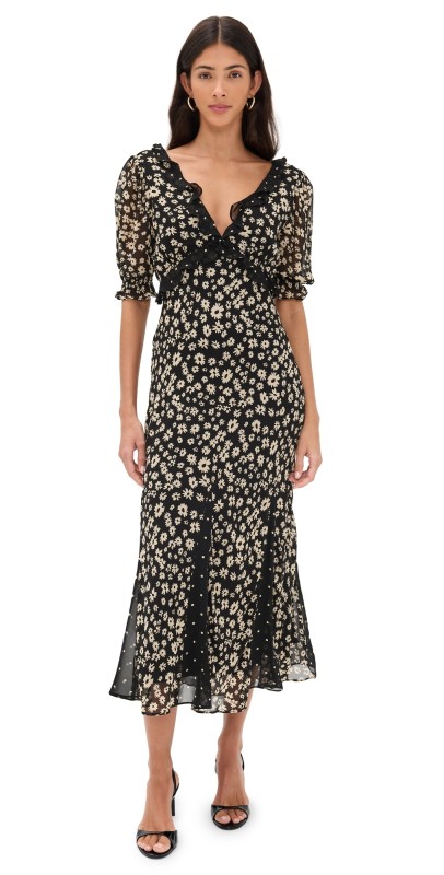 RAILS Annmarie Dress Daisy Dot Combo