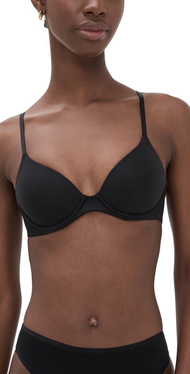 Natori Natori Soft Focus Convertible Demi T-Shirt Bra Black