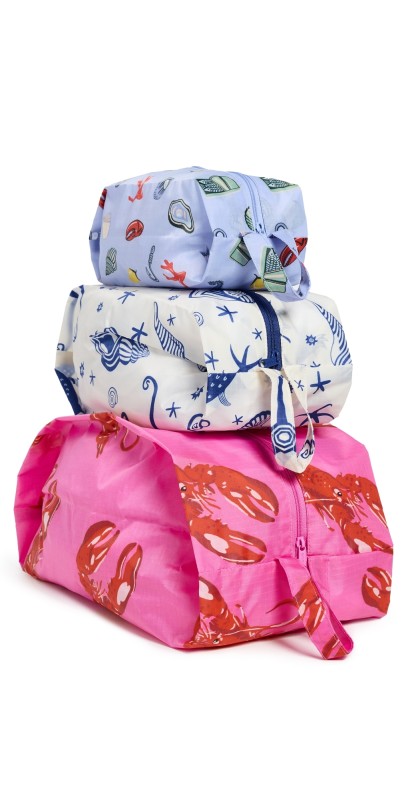 BAGGU 3D Zip Set Sea Creatures