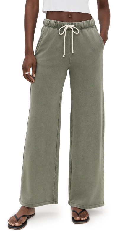 Z Supply Hunter Knit Pants Hunter Green