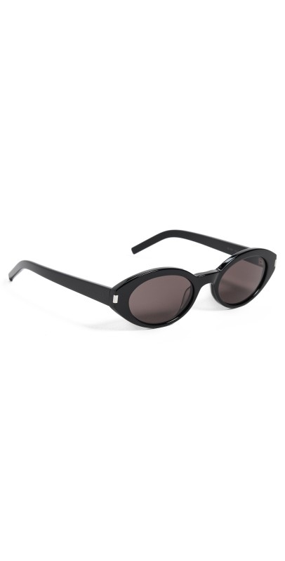 Saint Laurent Round Sunglasses Black-Black-Black