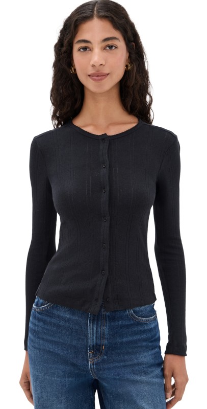 COUCOU The Cardigan Black