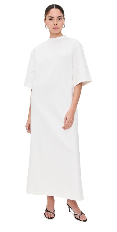 WARDROBE. NYC T-Shirt Dress Off White