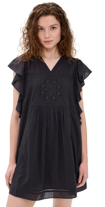 XIRENA Marlena Dress Obsidian