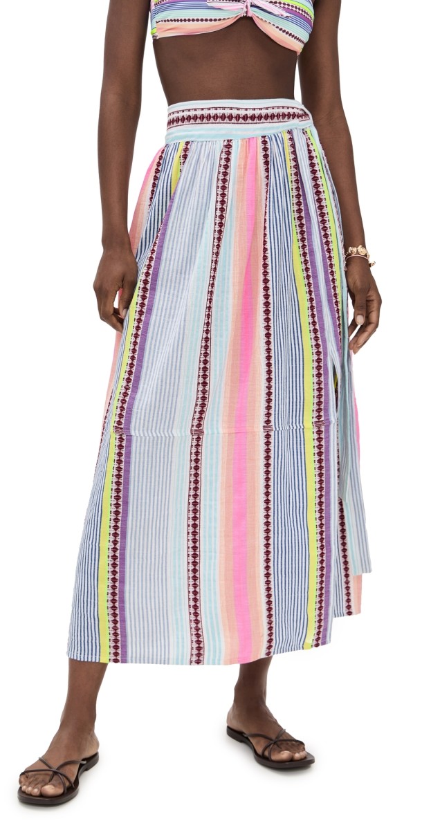 lemlem Tola Skirt Cirq Citrus