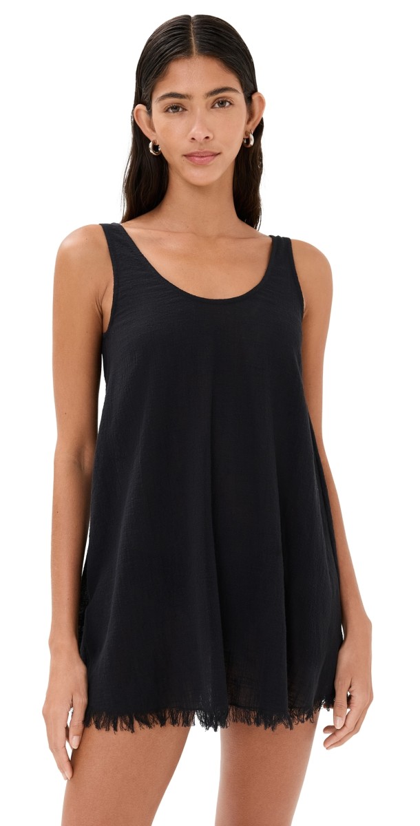 STAUD Tillie Dress Black