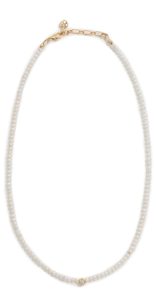 Brinker + Eliza Claire Necklace Pearl