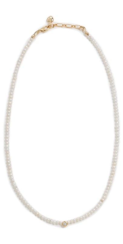 Brinker + Eliza Claire Necklace Pearl