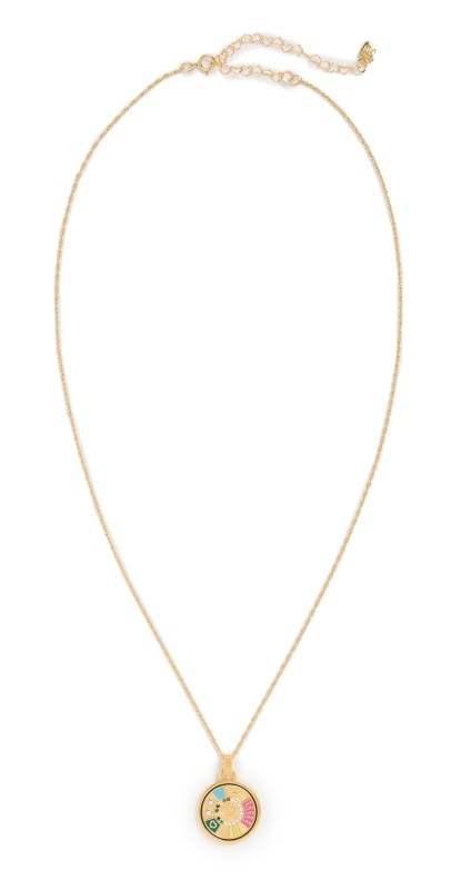 Gwen Beloti Love in Color Pendant Necklace Gold