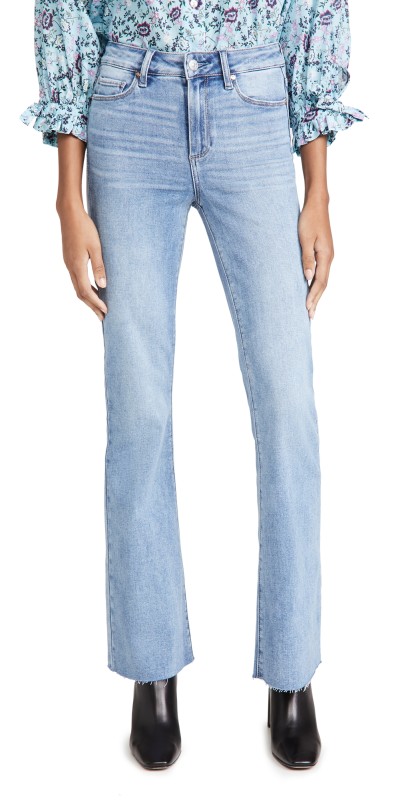 PAIGE High Rise Laurel Canyon Jeans Marienne
