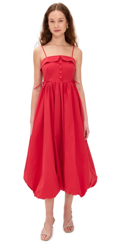 Hunter Bell Taryn Dress True Red