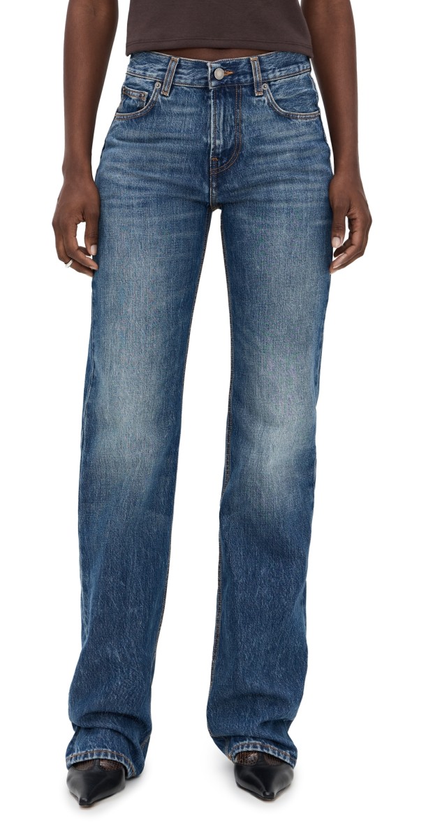 HAIKURE Star Authentic Dark Wash Jeans Authentic Dark Wash
