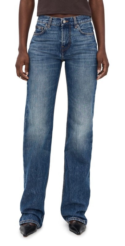 HAIKURE Star Authentic Dark Wash Jeans Authentic Dark Wash