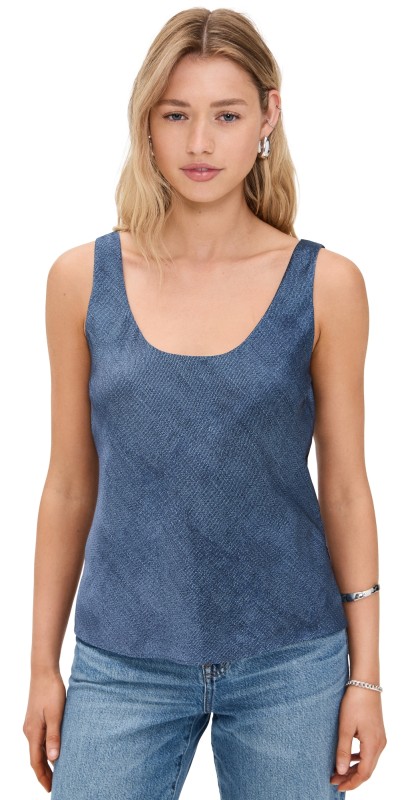 CAMI NYC Andressa Camisole Raw Denim