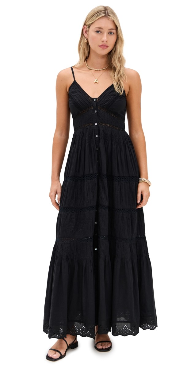 XIRENA Janis Dress Black