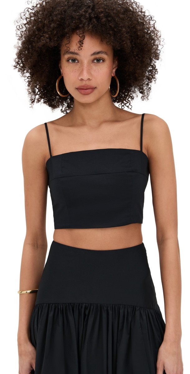 STAUD Federico Tank Black