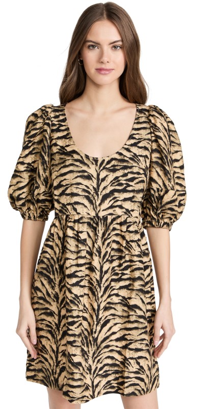 ba & sh Zola Dress Beige
