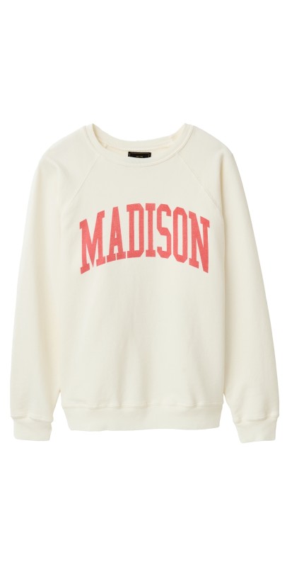 Original Retro Brand Madison Sweatshirt Antique White