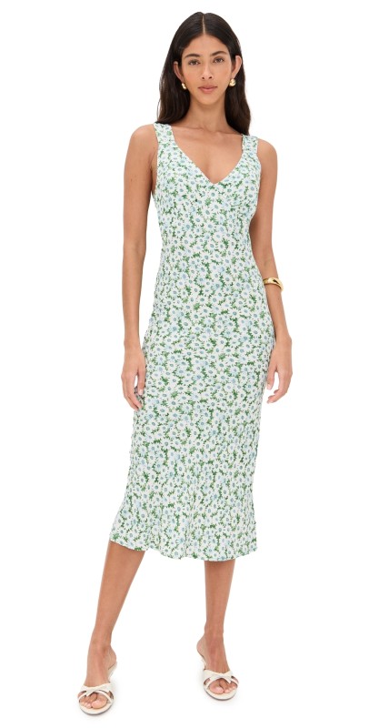 Reformation Beauden Dress Daisy Meadow