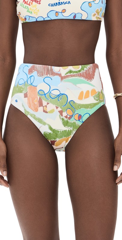 ALÉMAIS Nadia High Waisted Briefs Multi