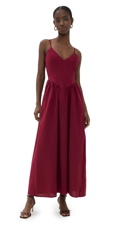Seven Wonders Zephy Maxi Dress Burgundy
