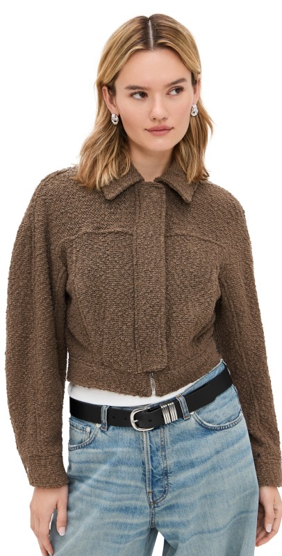 IRO Siara Jacket Mocha Brown