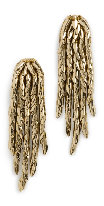 Deepa Gurnani Morrigan Earrings Gold