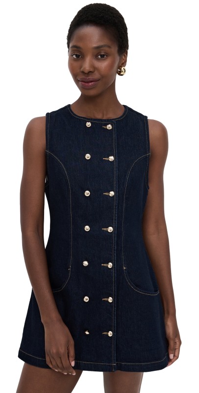 Retrofête Hanna Dress Indigo Rinse