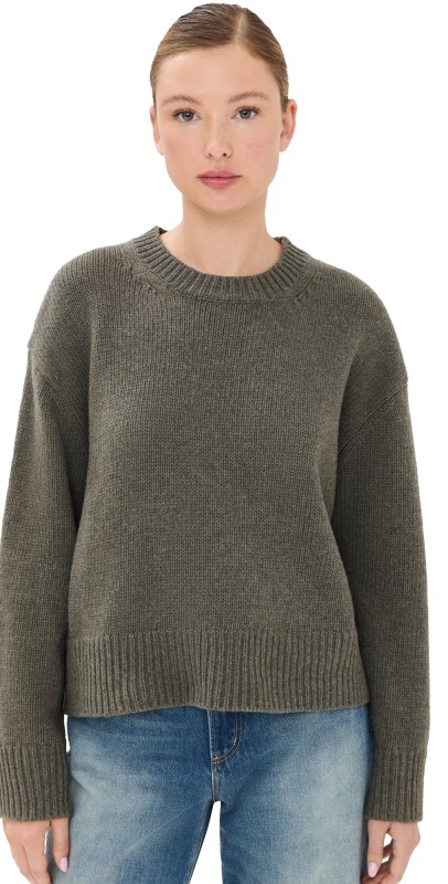 Nili Lotan Haisley Sweater Dark Pine