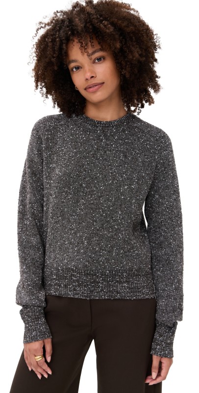 A. L.C. Zoe Sweater Charcoal/Dark Brown