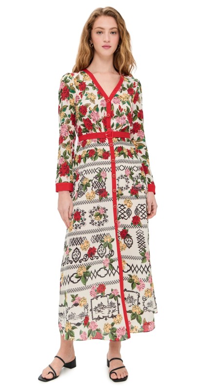 SALONI Lea Shirt Dress Lantana Riviera Plmt