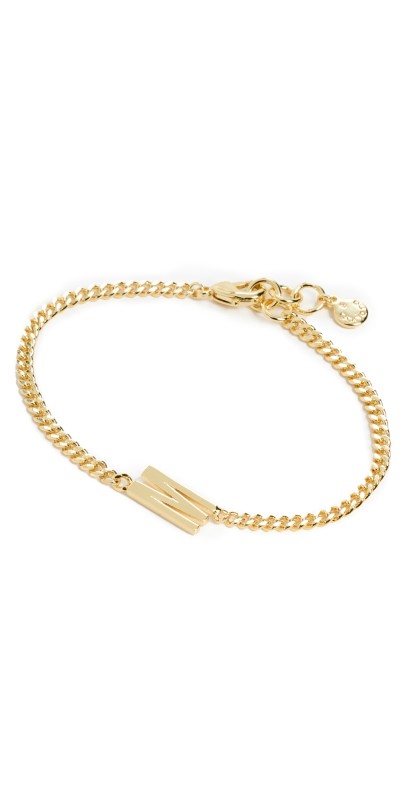 Gorjana Wilder Alphabet Bracelet R