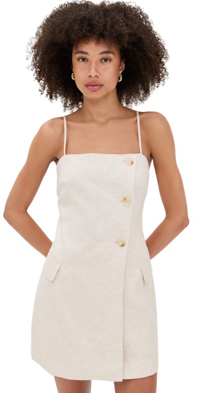 ASTR the Label Azria Dress Oatmeal
