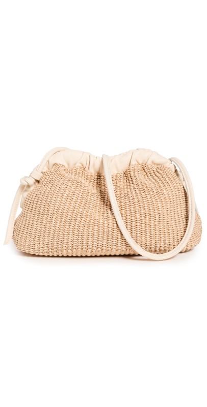 Mansur Gavriel Mini Cloud Clutch Natural/Jasm