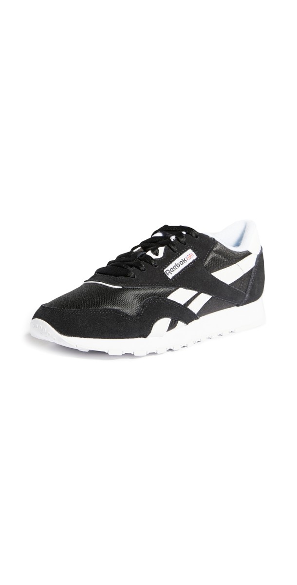 Reebok Classic Lace Up Joggers Black/White