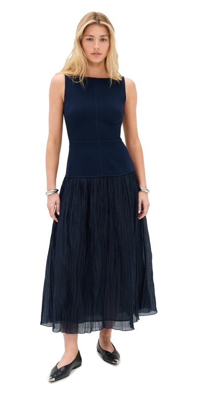 Reformation Cyra Dress Midnight