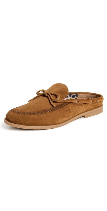 Free People Seas The Day Mules Tan Suede