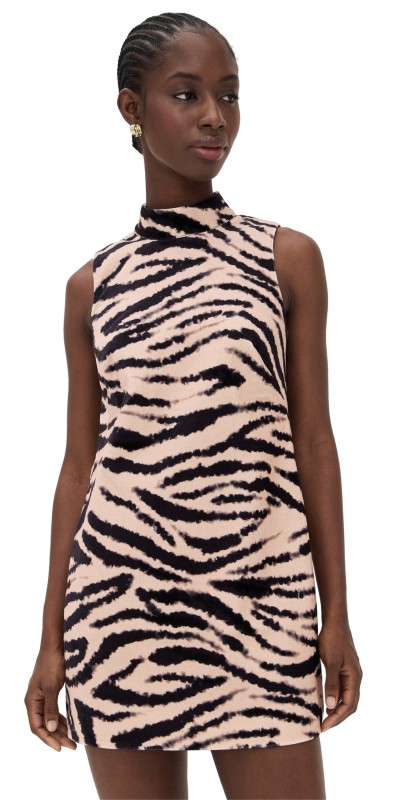 Cara Cara Tay Dress Zebra Blush