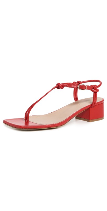 Andrea Gomez Alexa Sandals Red
